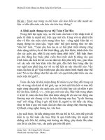 Tiểu luận  - đường lối - đề tài -  Ngày nay trong xu thế toàn cầu hóa diễn ra khá mạnh mẻ liệu có dẫn đến toàn cầu hóa văn hóa hay không