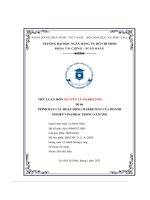 Trình Bày Các Hoạt Động Marketing Của Doanh Nghiệp Vinamilk Trong Năm 2021.Pdf