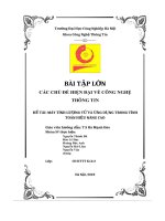 bài tập lớn các chủ đề hiện đại về công nghệ thông tin đề tài máy tính lượng tử và ứng dụng trong tính toán hiệu năng cao