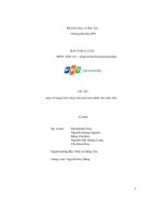 dự án app về mạng lưới công việc part time dành cho sinh viên