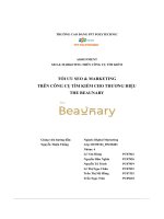 tiểu luận tối ưu seo marketingtrên công cụ tìm kiếm cho thương hiệuthe beaunary