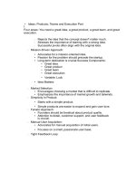 deas products teams and execution part