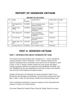 report of heineken vietnam