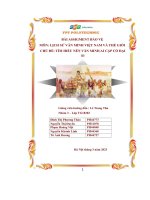 tiểu luận môn lịch sử văn minh việt nam và thế giới chủ đề tìm hiểu nền văn minh ai cập cổ đại