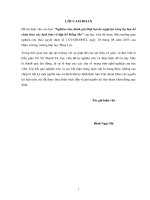 Luận văn thạc sĩ Thủy văn học: Nghiên cứu, đánh giá thiệt hại do ngập lụt vùng hạ lưu hồ chứa theo các kịch bản vỡ đập hồ Đồng Mỏ