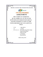 tiểu luận nghiên cứu các yếu tố ảnhhưởng đến quyết định sử dụng dịch vụgiao đồ ăn baemin của công ty tnhhwoowa brothers việt nam tại buôn mathuột