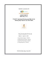tiểu luận chủ đề lập hoạch thương mại điện tử chothương hiệu tiệm ăn vặt nhà mình