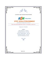 tiểu luận assignment marketing căn bản phân tích tình marketing công ty vinamilk và đề xuất