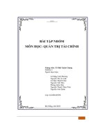 Bài Tập Nhóm  Quản Trị Tài Chính.pdf