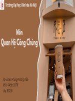giới thiệu tổng quan về thương hiệu phê la
