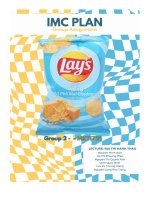 integrated marketing communication plan for lays