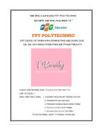 tiểu luận xây dựng và triển khai marketing nội dung cho dự án cửa hàng phân phối mỹ phẩm fbeauty
