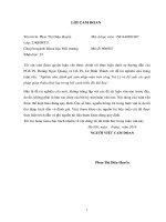 Luận án thạc sĩ Khoa học môi trường: Nghiên cứu đánh giá xâm nhập mặn khu vực Sông Trà Lý và đề xuất các giải pháp giảm thiểu thiệt hại trong bối cảnh biến đổi khí hậu