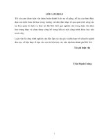 Luận văn thạc sĩ Quản lý Kinh tế: Đánh giá tác động của chính sách thủy lợi phí trên địa bàn thành phố Hà Nội