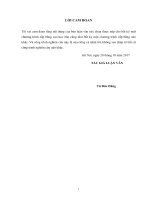 Luận văn thạc sĩ Quản lý Kinh tế: Nâng cao hiệu quả kinh tế - xã hội của tiêu chí giao thông trong chương trình mục tiêu quốc gia xây dựng nông thôn mới trên địa bàn huyện Cao Lộc, tỉnh Lạng Sơn