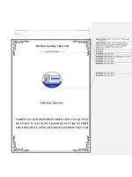 Luận văn thạc sĩ Quản lý xây dựng: Nghiên cứu giải pháp hoàn thiện công tác quản lý dự án đầu tư xây dựng tại Ban quản lý dự án thiết chế công đoàn, Tổng Liên đoàn lao động Việt Nam