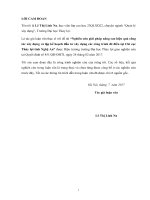 Luận văn thạc sĩ Quản lý xây dựng: Nghiên cứu giải pháp nâng cao hiệu quả công tác xây dựng và lập kế hoạch đầu tư xây dựng các công trình đê điều tại Chi cục thủy lợi tỉnh Nghệ An