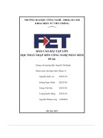 báo cáo bài tập lớn học phần nhập môn công nghệ phần mềm đề tài xây dựng một trang web quản lý bán hàng