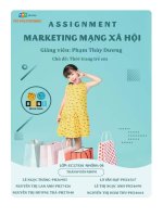 tiểu luận tổng quan về doanh nghiệp bibi kid fashion