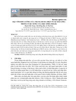 ĐẶC TÍNH ĐO LƯỜNG CỦA THANG ĐO ĐA DIỆN VỀ SỰ HÀI LÒNG TRONG CUỘC SỐNG CỦA HỌC SINH (MSLSS)