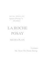 la roche posay media plan