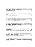 Luận văn thạc sĩ Kinh tế Tài nguyên thiên nhiên và Môi trường: Nghiên cứu phương pháp xây dựng định mức kinh tế kỹ thuật trong quản lý khai thác và bảo vệ công trình thủy lợi cho các tổ hợp tác xã làm dịch vụ thủy nông trên địa bàn tỉnh Hải Dương