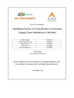 identifying factors of cross border e commerce supply chain resilience in viet nam