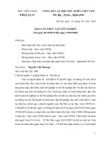 Báo cáo thực tập ng  việt phương