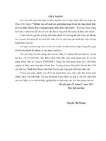 Luận văn thạc sĩ Quản lý xây dựng: Nghiên cứu đề xuất các giải pháp quản lý dự án công trình Thủy lợi Cửa Đạt, Thanh Hóa trong giai đoạn khai thác vận hành