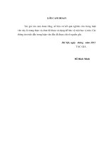 Luận văn thạc sĩ Kinh tế Tài nguyên thiên nhiên và Môi trường: Nghiên cứu đề xuất giải pháp nâng cao năng lực đấu thầu của công ty trách nhiệm hữu hạn liên doanh đầu tư tài chính Hòa Bình