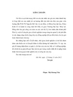 Luận văn thạc sĩ Kinh tế Tài nguyên thiên nhiên và Môi trường: Hoàn thiện công tác quản lý chi phí các dự án đầu tư xây dựng công trình sử dụng vốn ngân sách nhà nước trên địa bàn Thành phố Phủ Lý