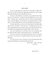 Luận văn thạc sĩ Kinh tế Tài nguyên thiên nhiên và Môi trường: Đánh giá hiệu quả kinh tế đập xà lan di động phân ranh mặn ngọt tỉnh Sóc Trăng - Bạc Liêu