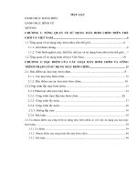 Luận văn thạc sĩ Kinh tế Tài nguyên thiên nhiên và Môi trường: Đánh giá hiệu quả của máy bơm chìm và công trình trạm lắp máy bơm chìm phục vụ tưới tiêu trong nông nghiệp