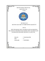 phân tích phương thức giao dịch tại sở giao dịch hàng hóa đánh giá tình hình sử dụng phương thức giao dịch tại sở giao dịch hàng hóa trên thế giới và tại việt nam