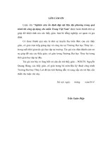 Luận văn thạc sĩ Xây dựng công trình thủy: Nghiên cứu ổn định đập vật liệu địa phương trong quá trình thi công áp dụng cho miền Trung Việt Nam