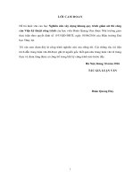 Luận văn thạc sĩ Quản lý xây dựng: Nghiên cứu xây dựng khung quy trình giám sát thi công của Viện Kỹ thuật Công trình