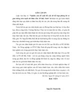 Luận văn thạc sĩ Xây dựng công trình thủy: Nghiên cứu đề xuất kết cấu đê kết hợp phòng lũ và giao thông trên tuyến đê Hữu Cầu thành phố Bắc Ninh