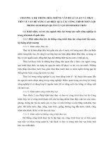 Luận văn thạc sĩ Kinh tế Tài nguyên thiên nhiên và Môi trường: Một số giải pháp nâng cao hiệu quả các công trình thủy lợi trên địa bàn thành phố Hà Nội trong giai đoạn quản lý vận hành khai thác