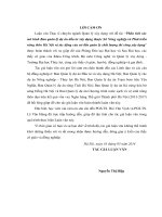 Luận văn thạc sĩ Quản lý xây dựng: Phân tích mô hình các ban quản lý dự án đầu tư xây dựng thuộc sở nông nghiệp và phát triển nông thôn Hà Nội và tác động của nó đến quản lý chất lượng thi công xây dựng