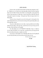 Luận văn thạc sĩ Xây dựng công trình thủy: Nghiên cứu cơ sở khoa học lựa chọn giải pháp công trình đê hữu sông Đáy thuộc tỉnh Ninh Bình