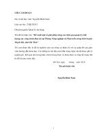 Luận văn thạc sĩ Quản lý xây dựng: Đề xuất một số giải pháp nâng cao hiệu quả quản lý chất lượng các công trình thủy lợi tại phòng nông nghiệp và phát triển nông thôn huyện Thạch Hà, tỉnh Hà Tĩnh