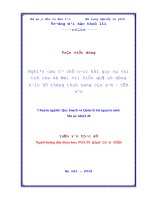 Luận văn thạc sĩ Quy hoạch và Quản lý tài nguyên nước: Nghiên cứu cơ chế nước hồi quy và vai trò của nó đối với hiệu quả sử dụng hệ thống thủy nông Cầu Sơn - Cấm Sơn