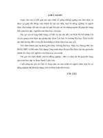 Luận văn thạc sĩ Xây dựng công trình thủy: Nghiên cứu phát triển bờ biển và mặt cắt hợp lý đê biển III huyện Tiên Lãng (Hải Phòng)
