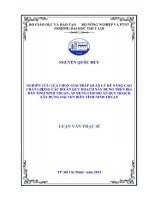 Luận văn thạc sĩ Quản lý xây dựng: Nghiên cứu lựa chọn giải pháp quản lý để nâng cao chất lượng các đồ án quy hoạch xây dựng trên địa bàn tỉnh Ninh Thuận, áp dụng cho đồ án quy hoạch xây dựng dải ven biển tỉnh Ninh Thuận