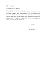 Luận văn thạc sĩ Quản lý xây dựng: Xác định tổng mức đầu tư dự án xây dựng công trình có xét những yếu tố rủi ro, áp dụng cho dự án 