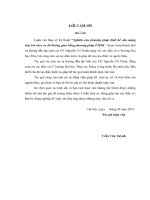 Luận văn thạc sĩ Xây dựng công trình thủy: Nghiên cứu phương pháp thiết kế cầu máng loại lớn theo sơ đồ không gian bằng phương pháp phần tử hữu hạn