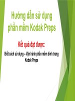 Training Kodak Preps