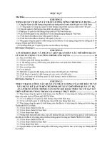 Luận văn thạc sĩ Quản lý xây dựng: Nghiên cứu công tác quản lý chất lượng của chủ đầu tư về xây dựng kè tại TP. Hồ Chí Minh, ứng dụng cho công trình: Xây dựng kè khắc phục sự cố sạt lở trên kênh Bà Tổng