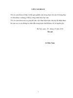 Luận văn thạc sĩ Quản lý Tài nguyên và Môi trường: Hoàn thiện công tác quản lý ô nhiễm môi trường trong lĩnh vực giao thông vận tải đường thủy nội địa của Cục Đường thủy nội địa Việt Nam tại khu vực Miền Bắc