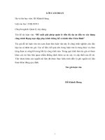 Luận văn thạc sĩ Quản lý xây dựng: Đề xuất giải pháp quản lý tiến độ dự án đầu tư xây dựng công trình hạng mục đập phụ, kênh Thông Hồ và kênh Tiêu Châu Bình